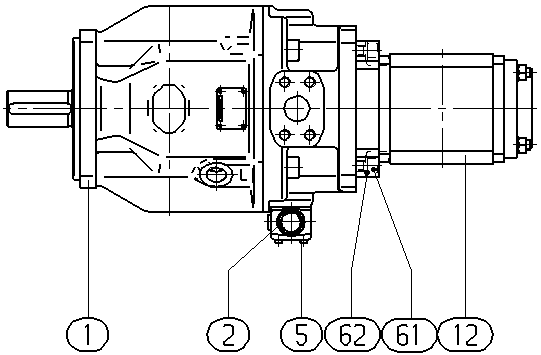 AA10VSO140DRG/31R-VPB12X50 — Zeichnung