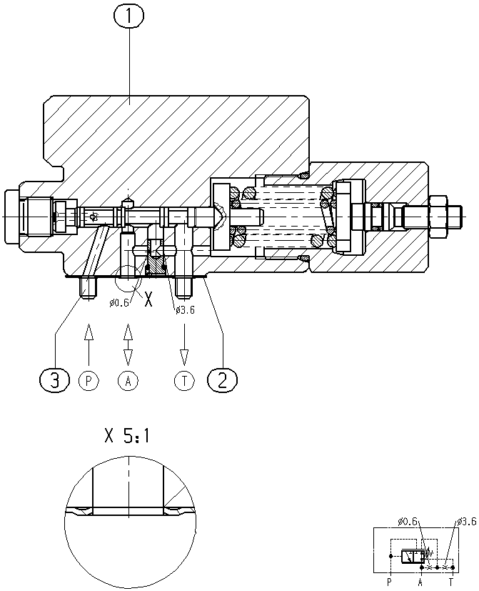 CONTROL VALVE — Zeichnung