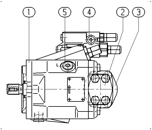 AL A10V O 28 DRG /52L-PSC12N00 -SO 97 — Zeichnung