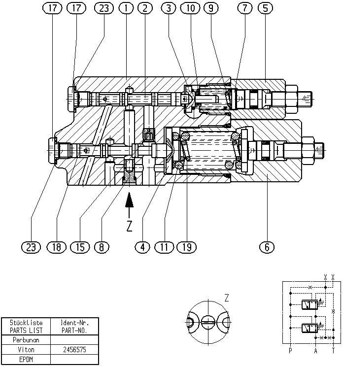 CONTROL VALVE — Zeichnung