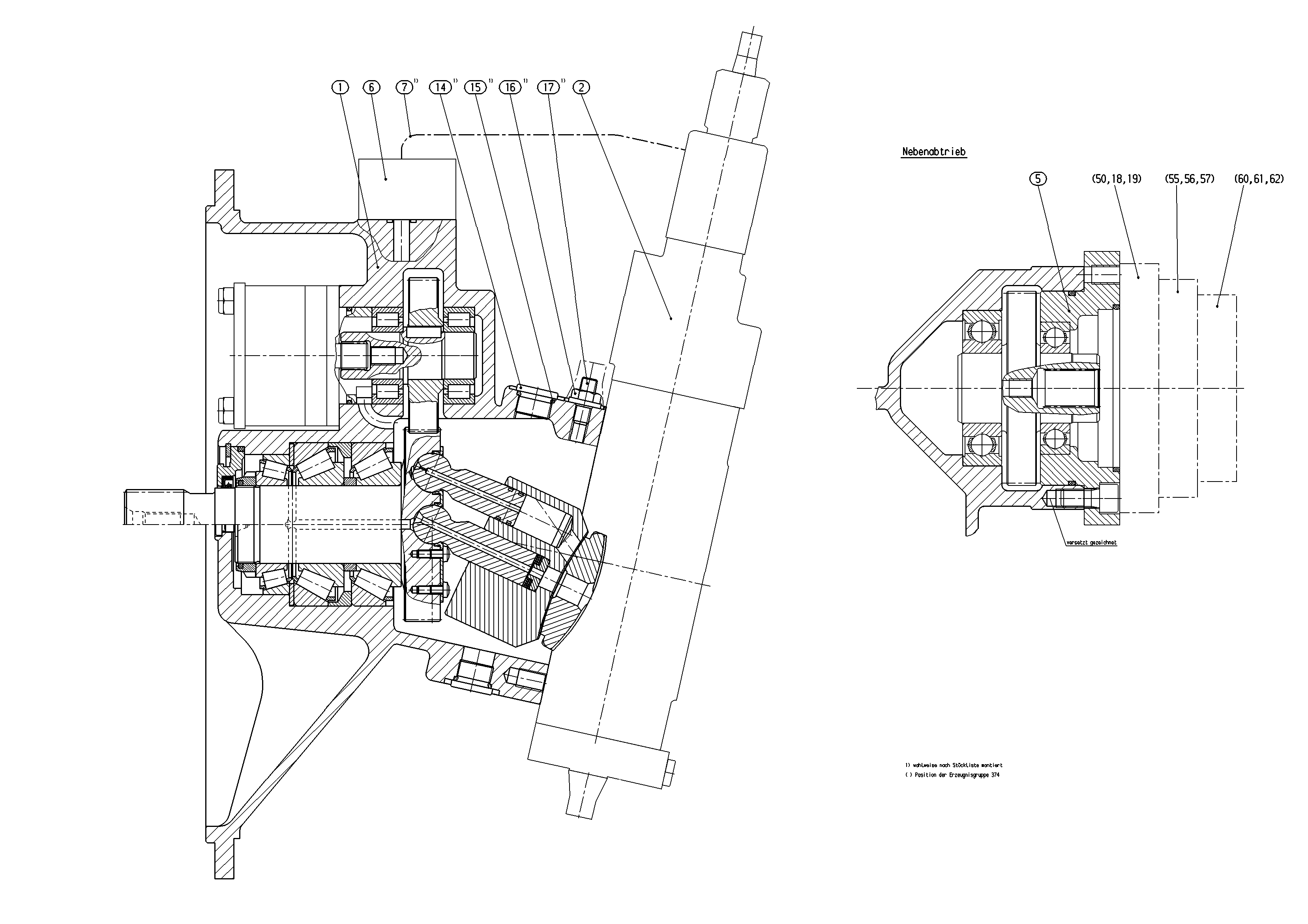 A8VO160LA1DH2/61R1-NZG05K73X-S — Zeichnung