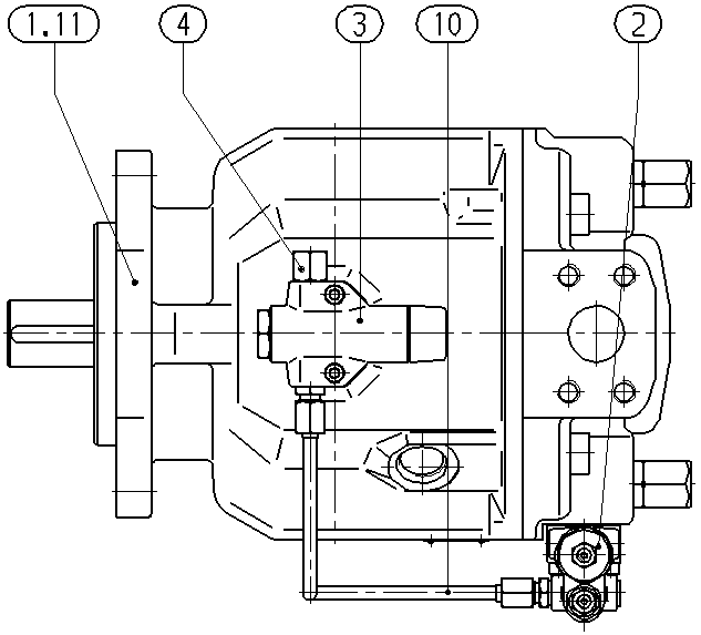 A AA10VSO100DFLR1/31R-VKC62N00 -SO385 — Zeichnung