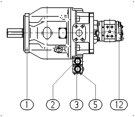 AA10VSO140DFR/31R-PPB12O80 — Zeichnung