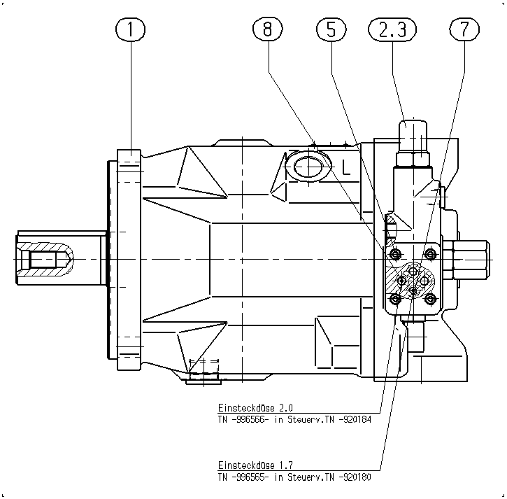 AH A10VSO140 DFR /31R-PPB12N00 -SO936 — Zeichnung