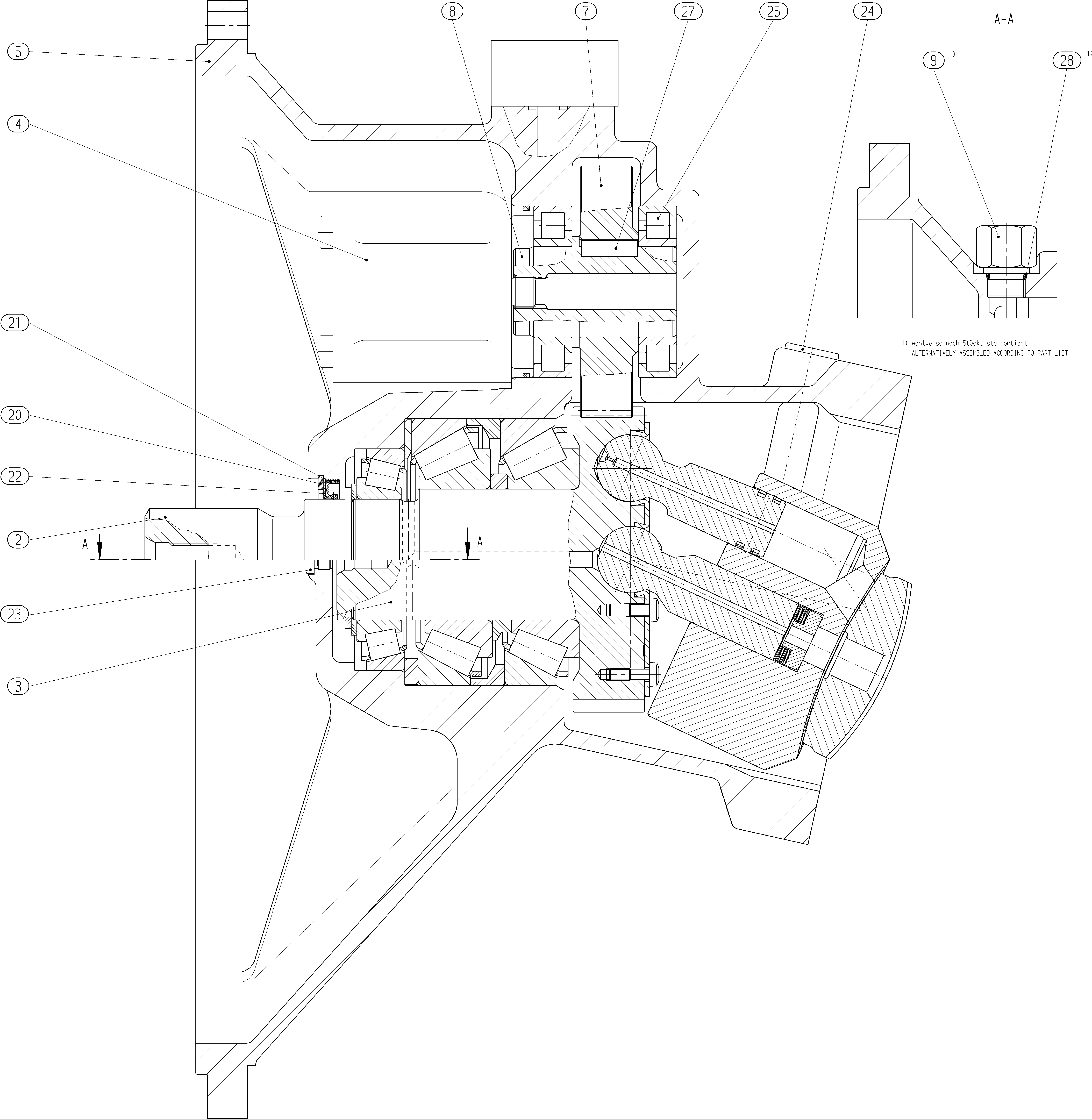 AXIAL-PISTON PUMP — Zeichnung