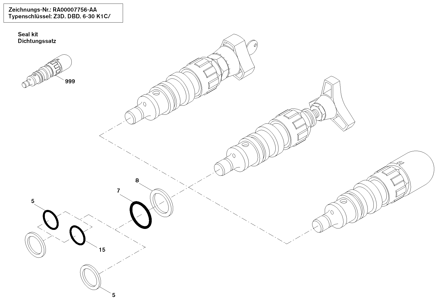 PRESSURE RELIEF VALVE — Zeichnung