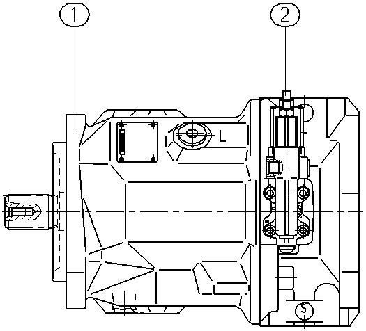 AH A10V O110 DFR1/31R-VSC12K07 -S3330 — Zeichnung