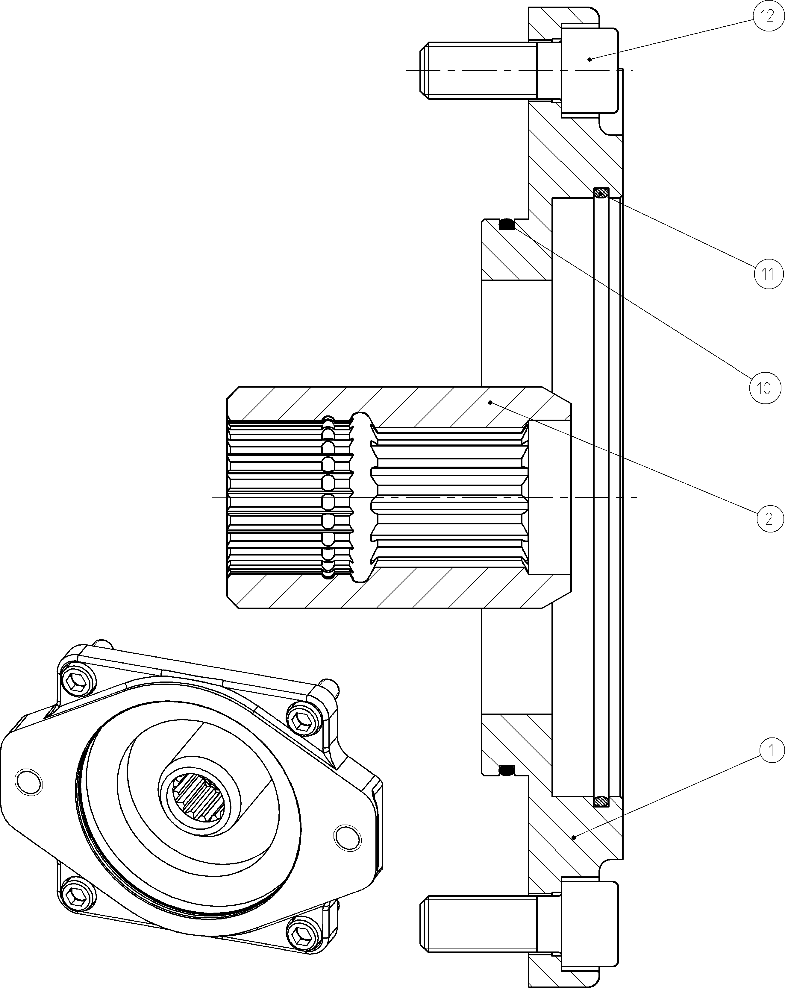 BELL HOUSING — Zeichnung