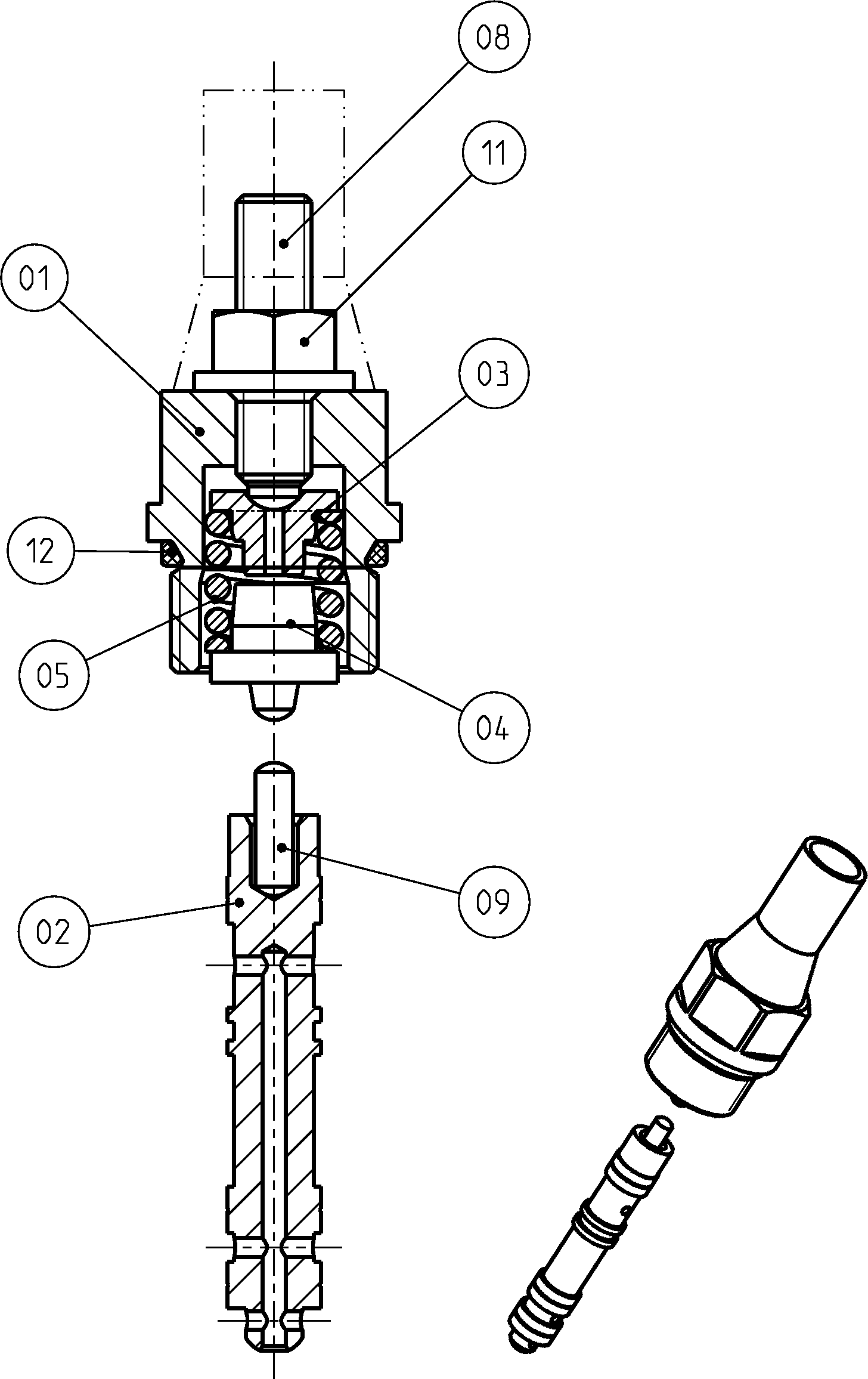 CONTROL ELEMENT — Zeichnung