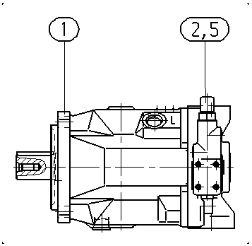 A A10V O140 DR /31R-PKD62N00 — Zeichnung