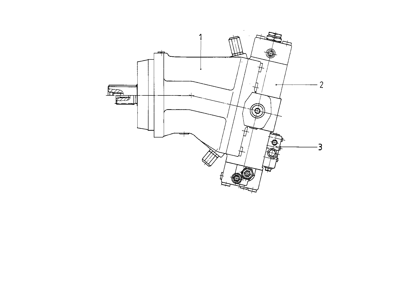 A A6VLM 355 HD1D /63W2-VZH017 B-SO191 — Zeichnung