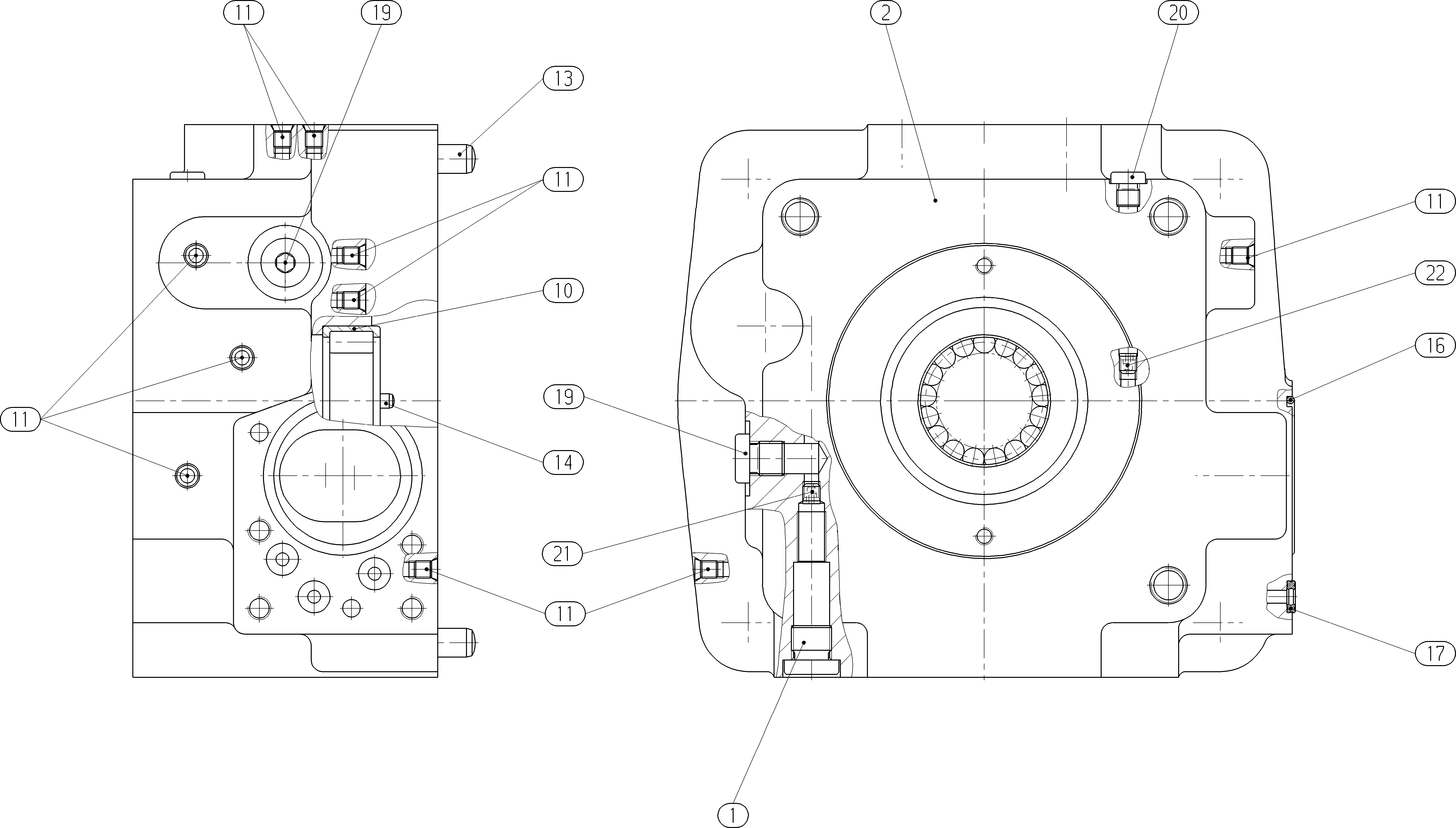 CONNECTION PLATE, RL — Zeichnung