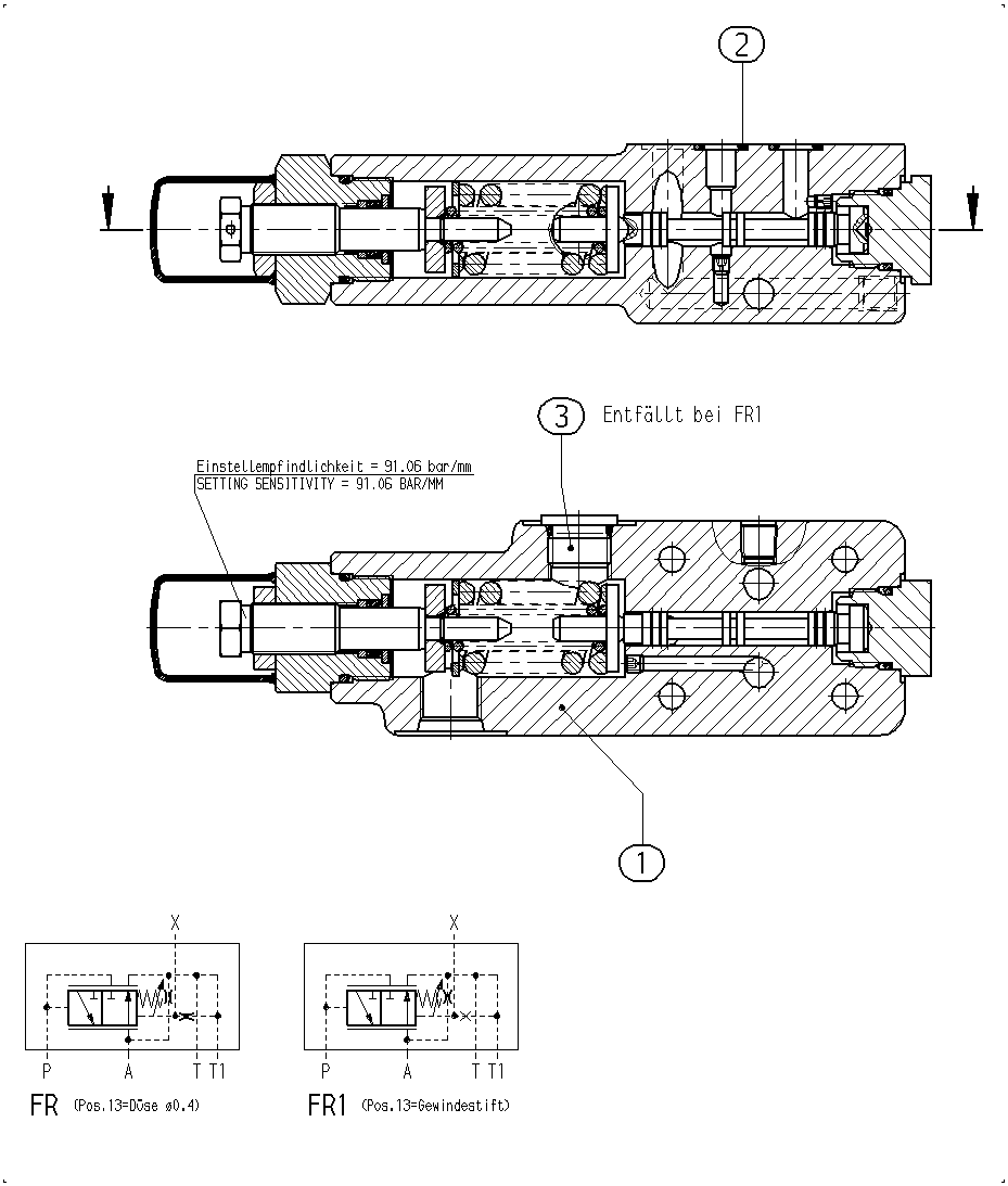 CONTROL VALVE — Zeichnung