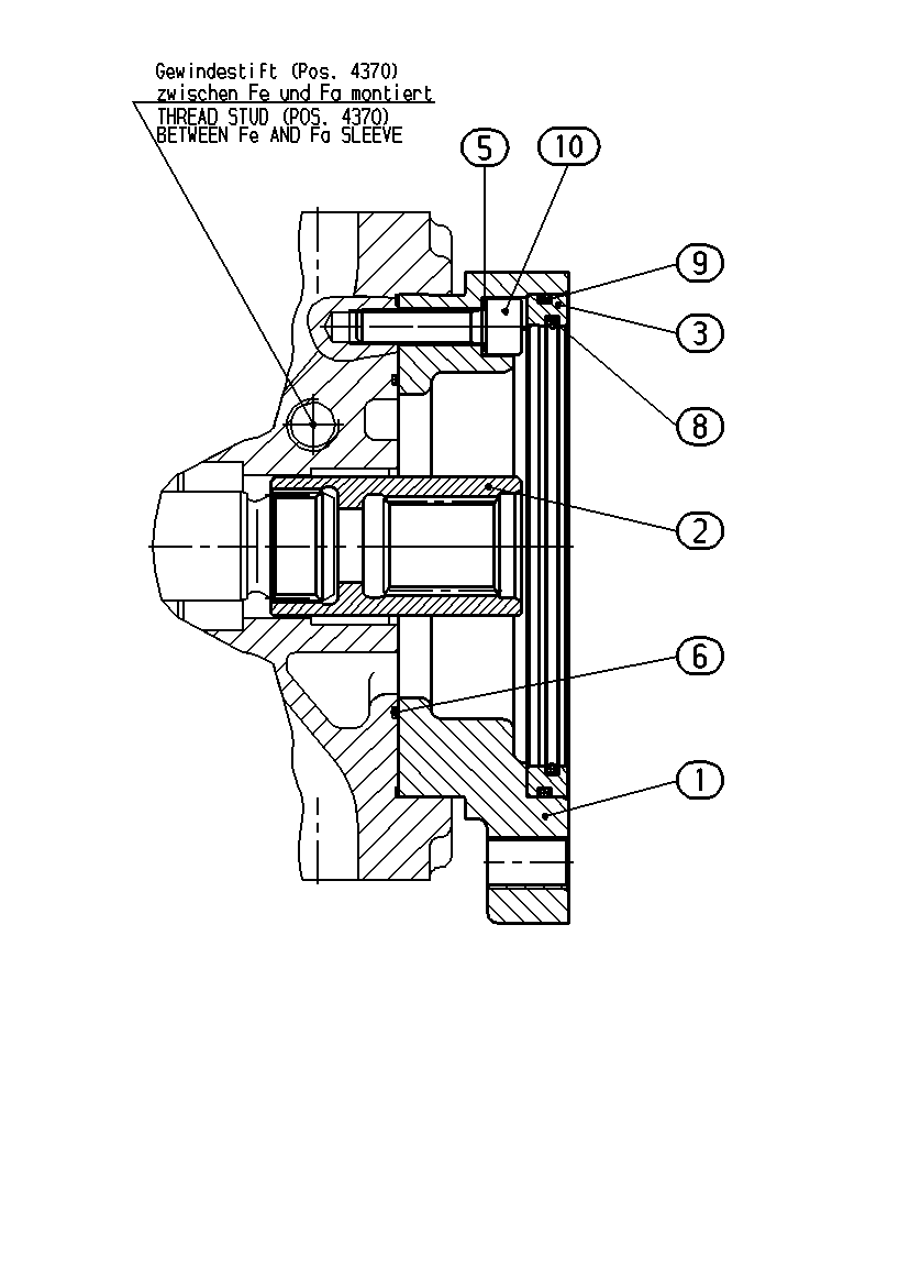 BELL HOUSING — Zeichnung