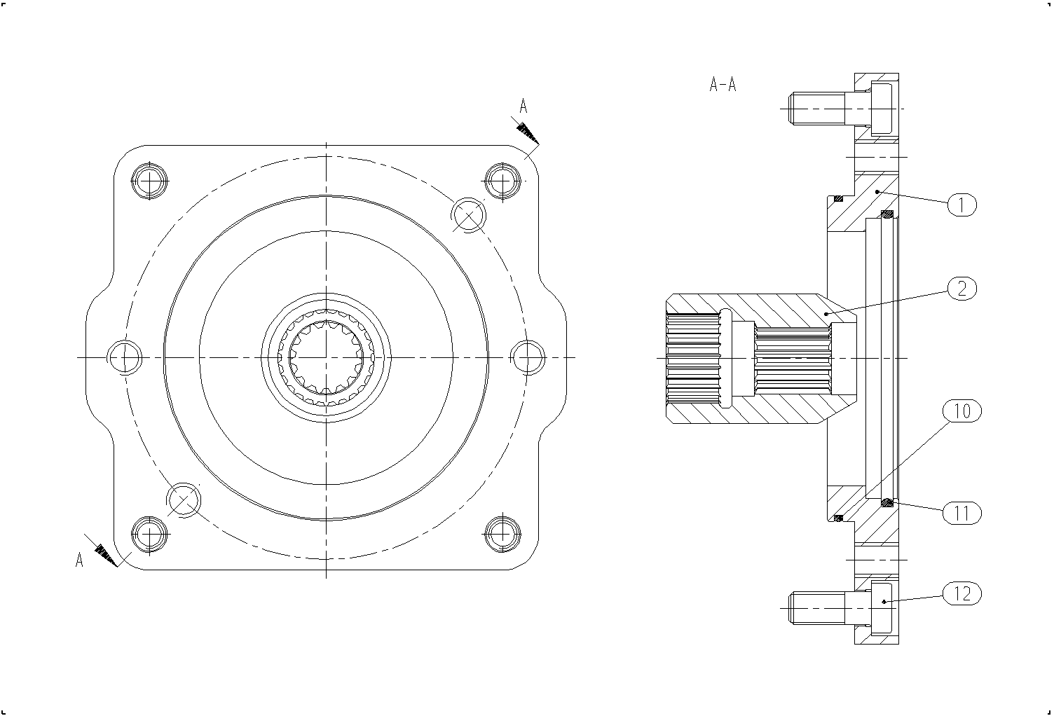 BELL HOUSING — Zeichnung