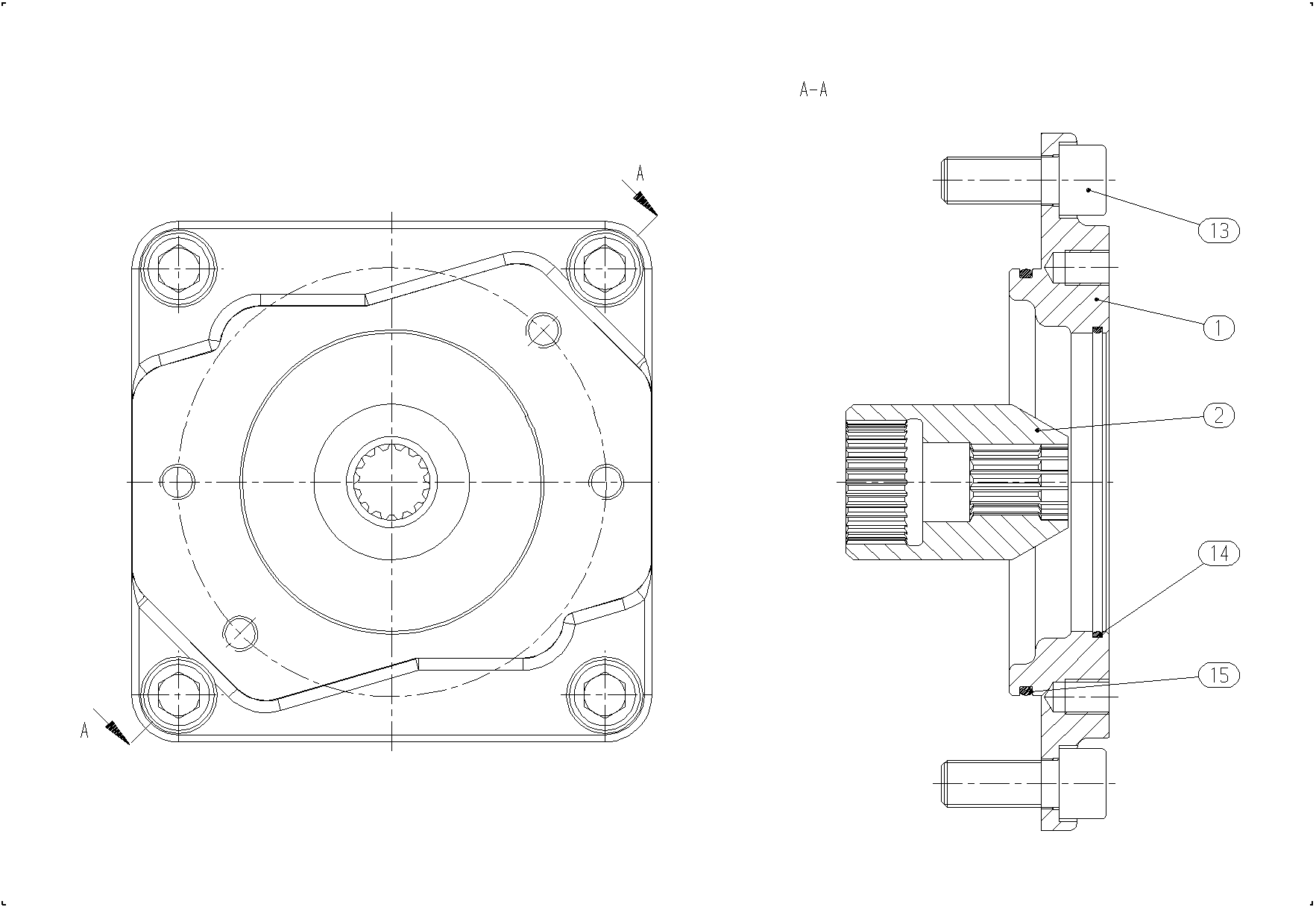 BELL HOUSING — Zeichnung