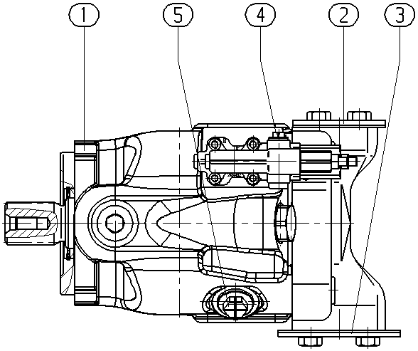 ALA10VO45DRS/53R-VSC12N00 — Zeichnung