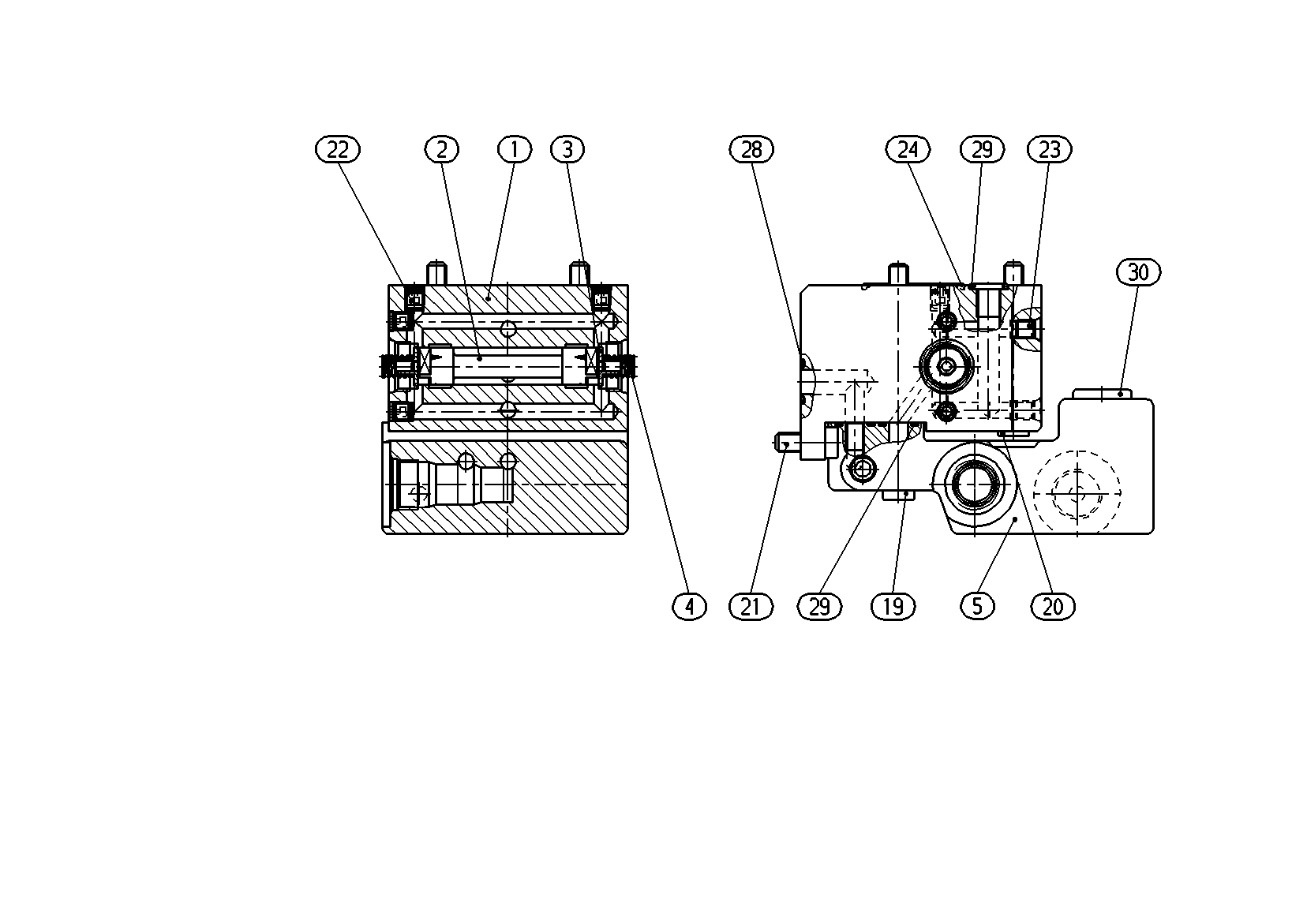 VALVE HOUSING — Zeichnung