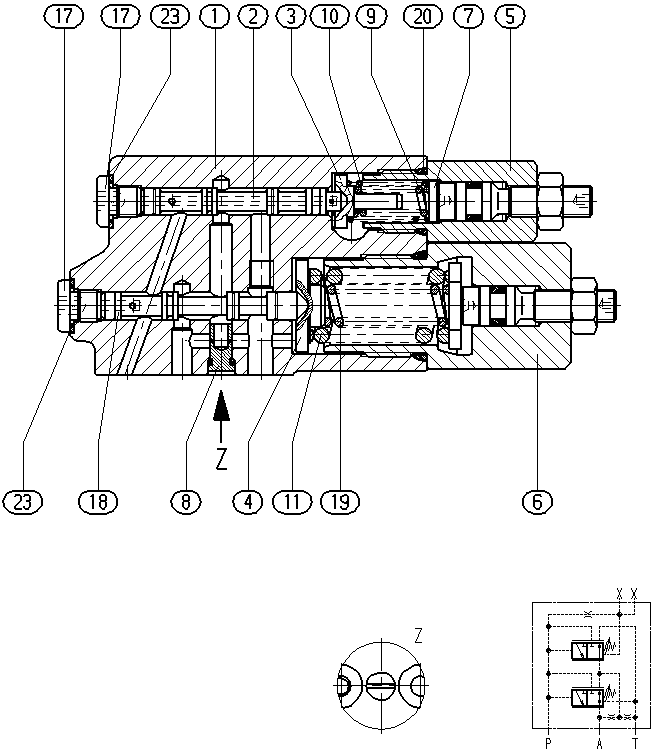 CONTROL VALVE — Zeichnung