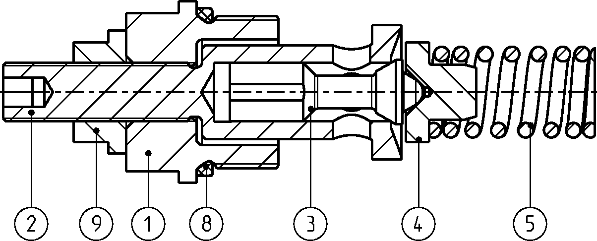 PRESSURE RELIEF VALVE — Zeichnung