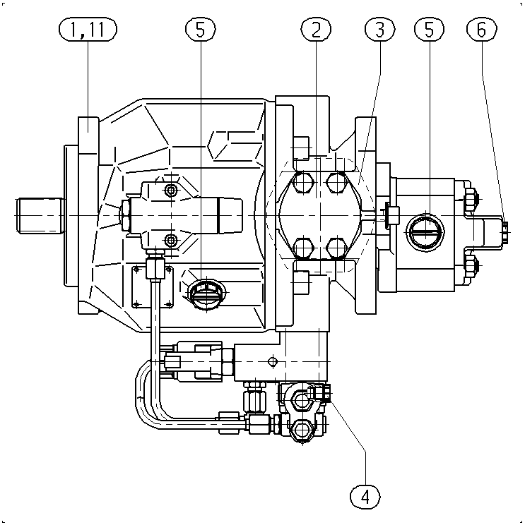 APA10VO74DFLR/31R-VSC12H00-S1337 — Zeichnung