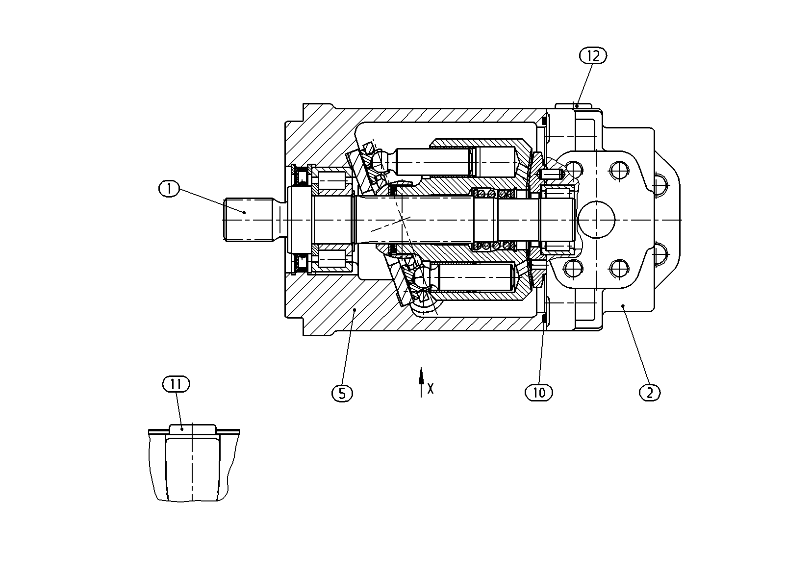 A4FO22/32L-NSC12N00 — Zeichnung