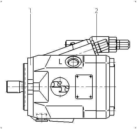 AAA10VO45DR/50R-PSC61N00 — Zeichnung