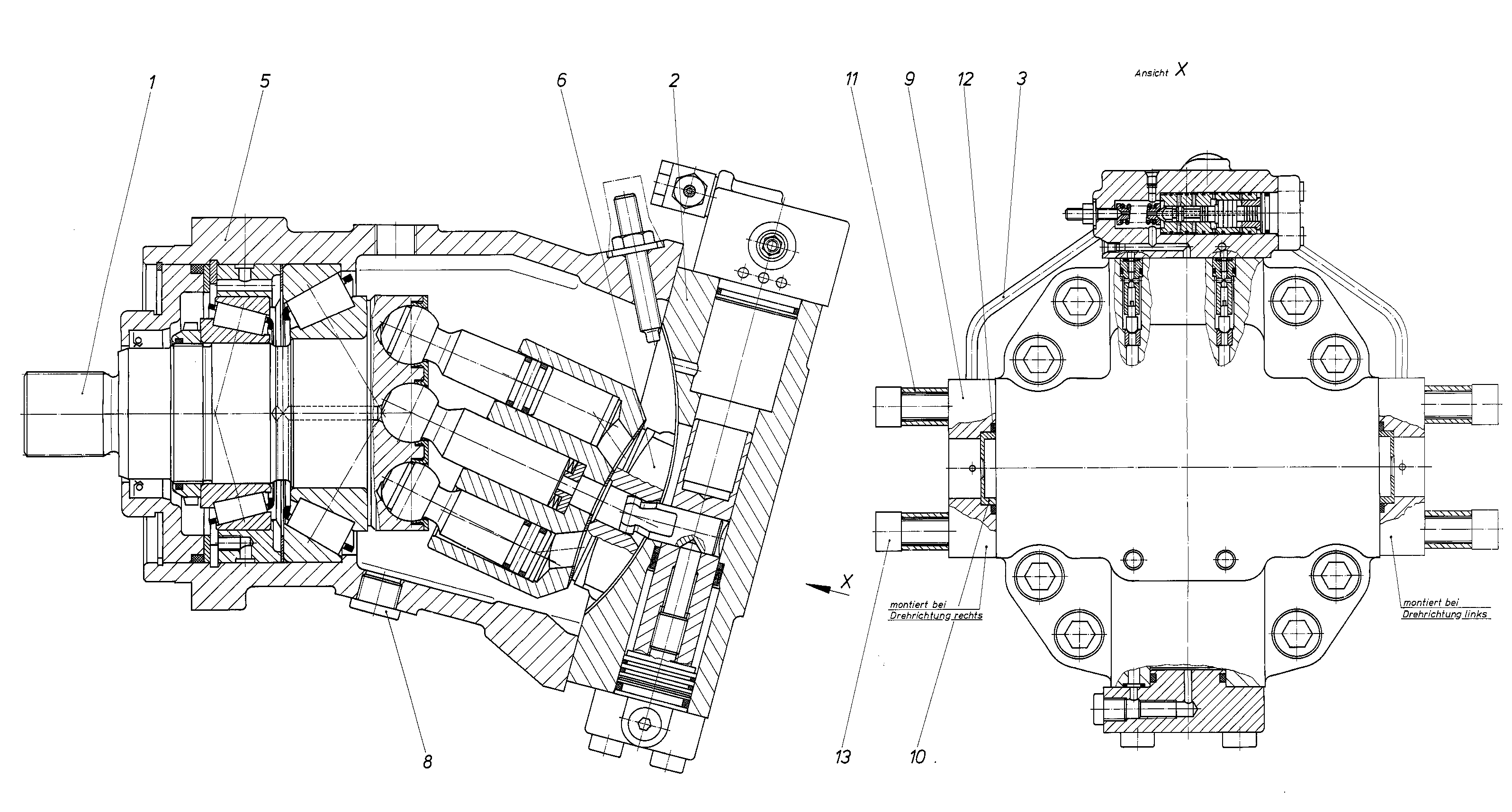 A6VM107FOE/60R-VPB020B — Zeichnung