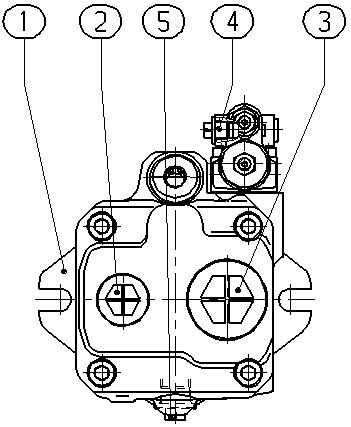 AL A10V O 28 DFR1/52L-VCC64N00 -S2531 — Zeichnung