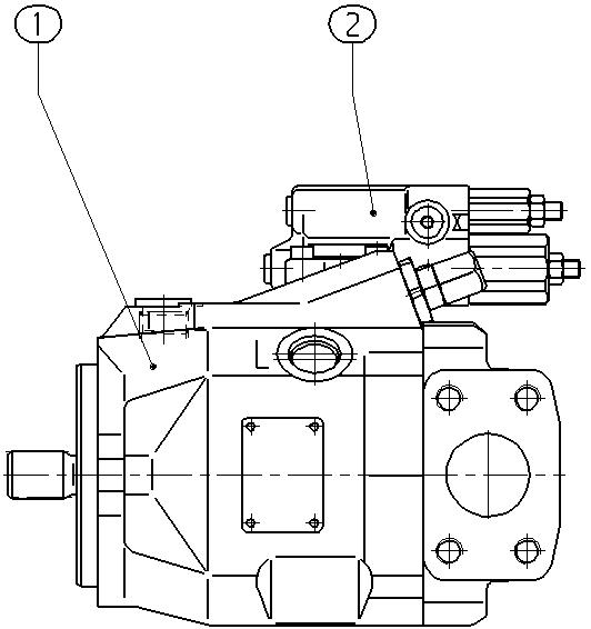 AL A10V O 45 DFR1/52R-VUC64N00 -S1137 — Zeichnung