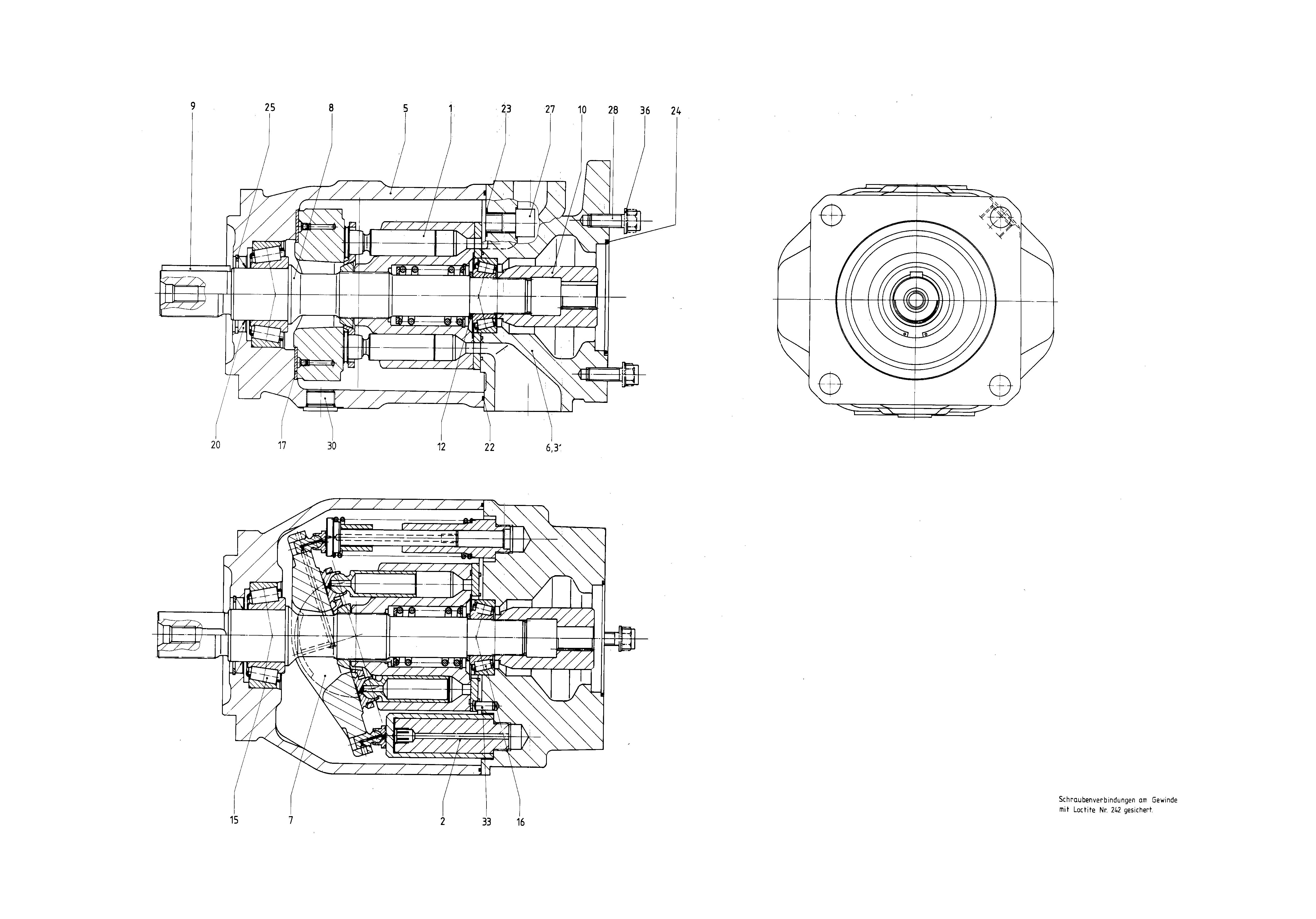 G A10VSO140 OV /31R-PPB12K56 — Zeichnung