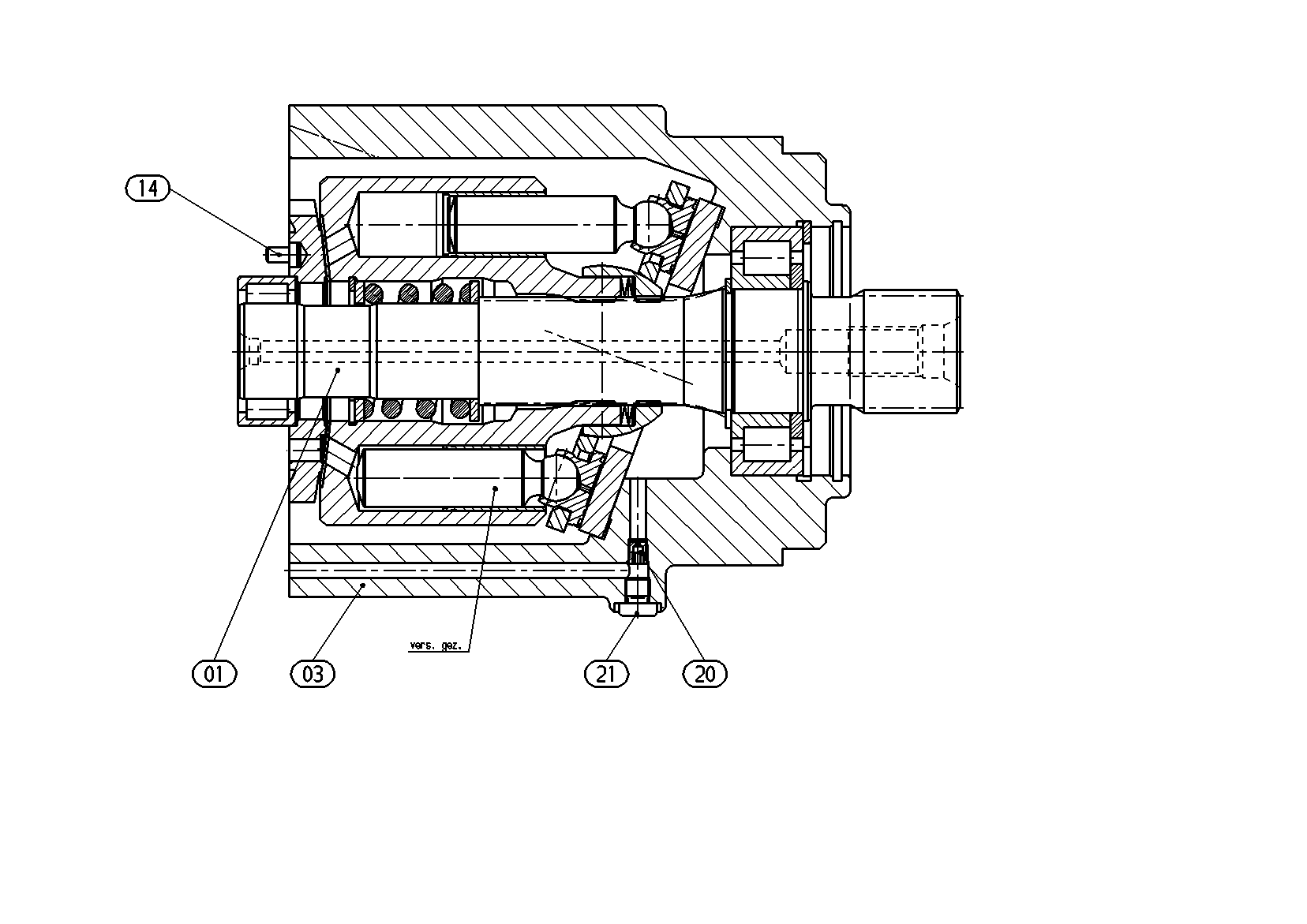 A4FM71/32W-X-S — Zeichnung