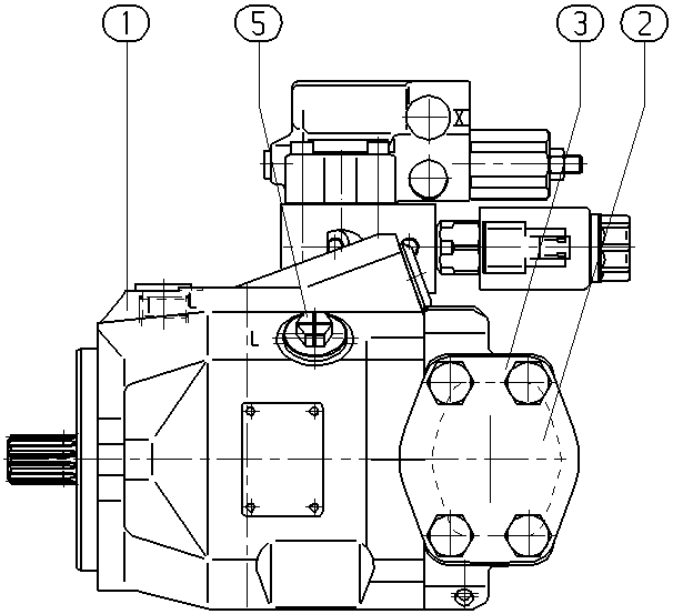 AL A10VNO 63 DR /52R-VWC62N00-S2444*SV* — Zeichnung