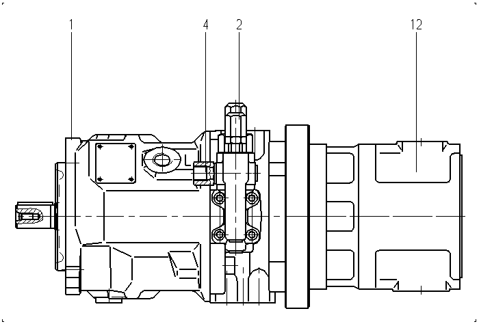 A A10VSO 71 DFR1/31R-PPA12V30 — Zeichnung