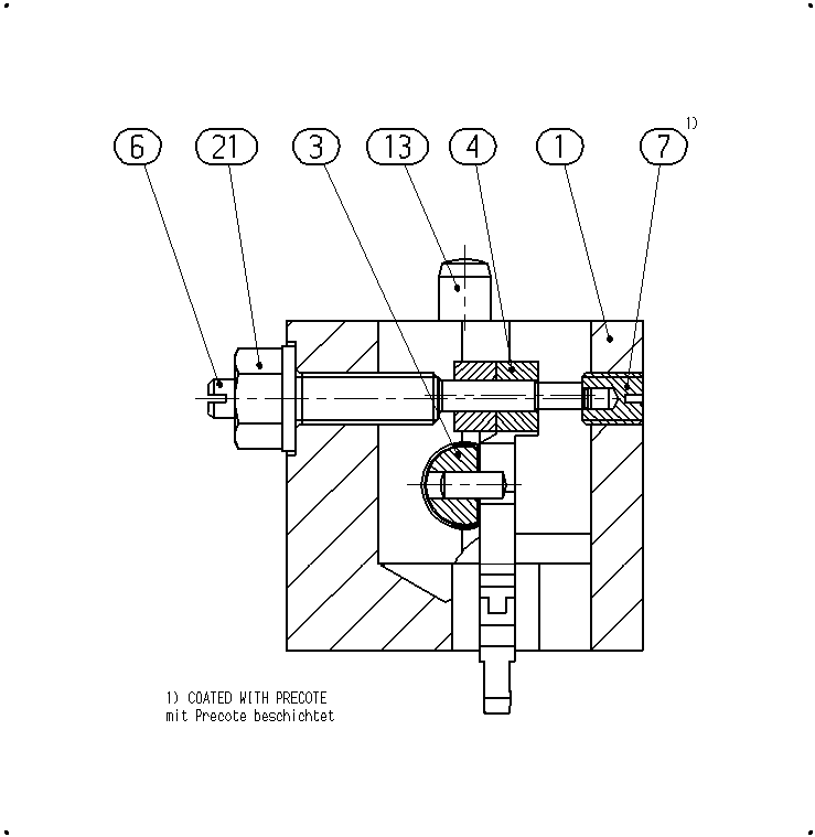 CONTROL HOUSING — Zeichnung