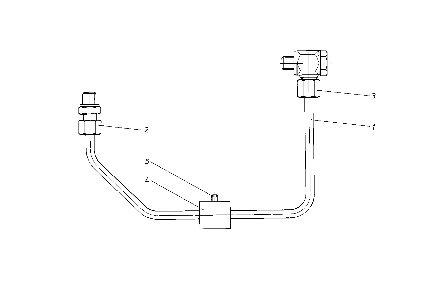 HYDRAULIC LINE — Zeichnung