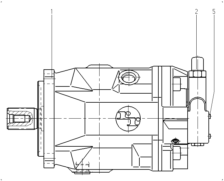 A A10V O140 DR /31R-PSD61N00 — Zeichnung