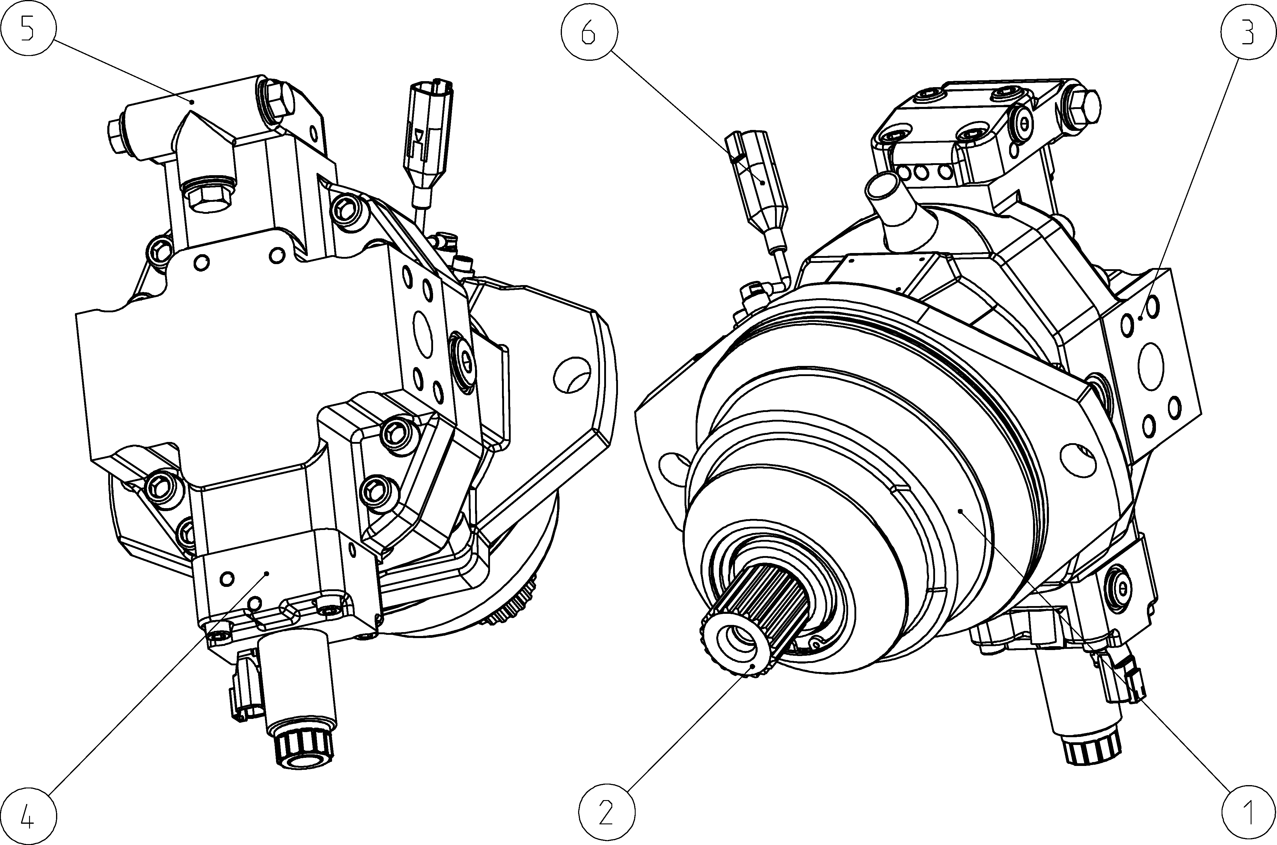 A6VE115EP100P000A/71MLV0S2A12CV-S — Zeichnung