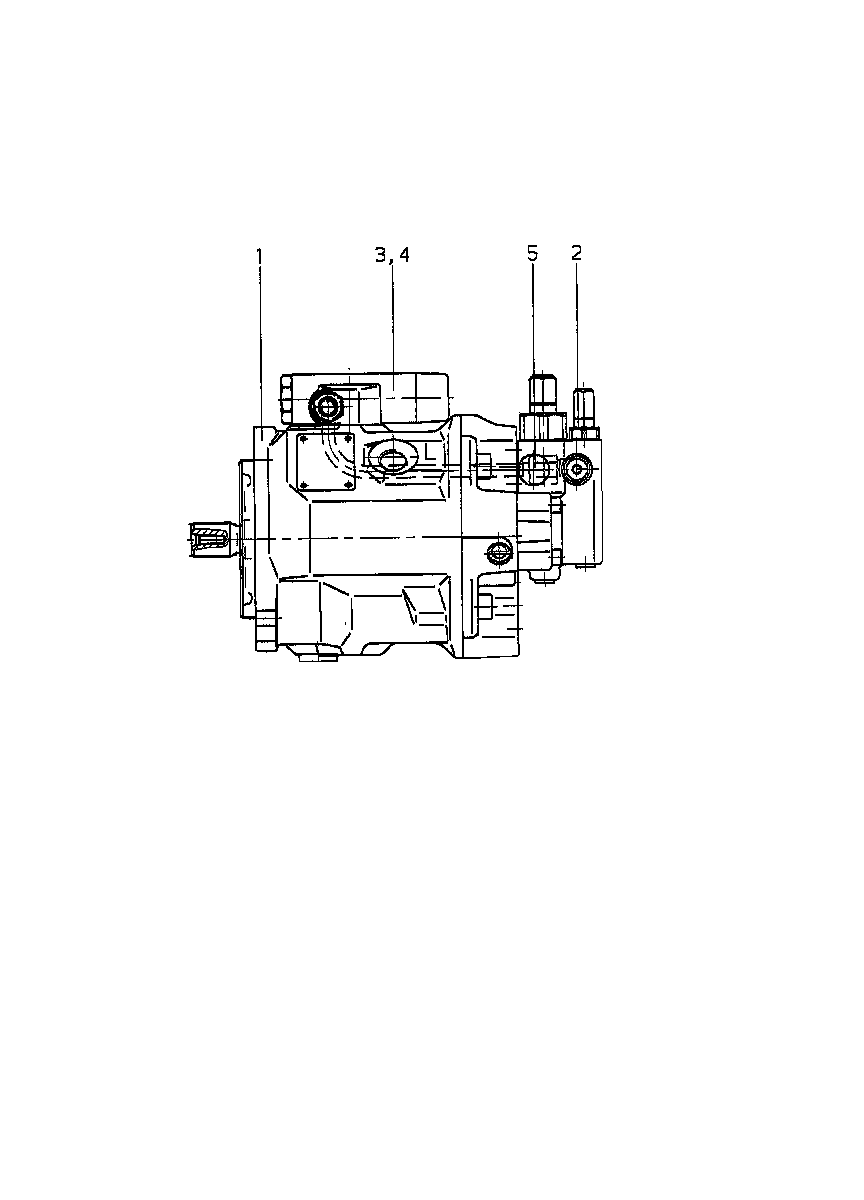 A A10V O 28 DFLR/31L-PSC61N00 — Zeichnung