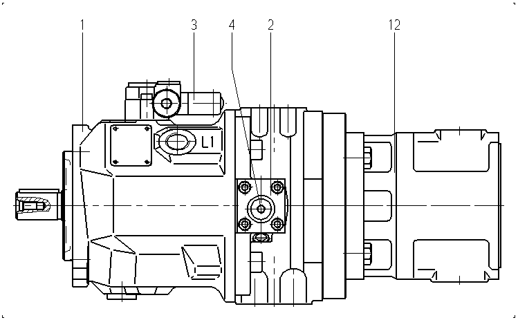 AA10VSO45DG/31R-PPA12H00-SO343 — Zeichnung