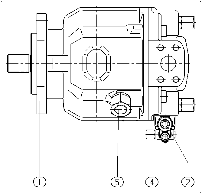A A10V O100 DFR1/31R-VSC12N00 -SO 97 — Zeichnung