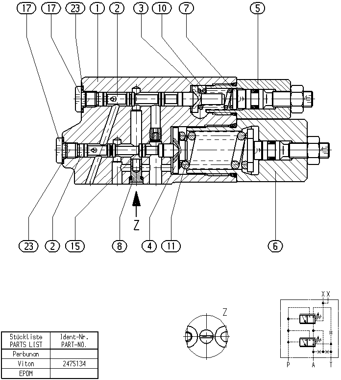 CONTROL VALVE — Zeichnung