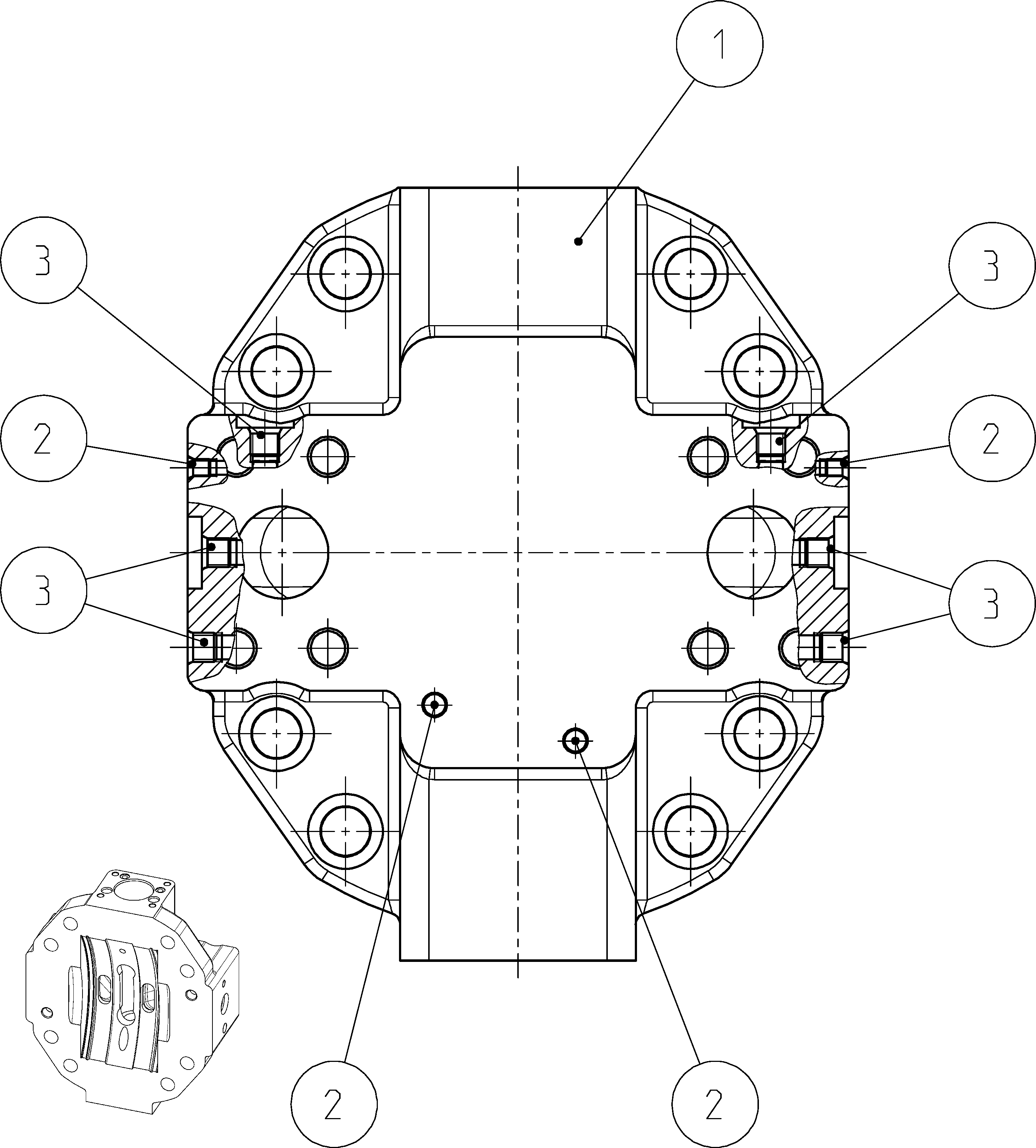 COVER PLATE — Zeichnung