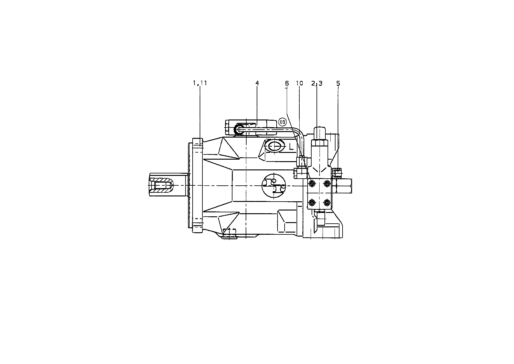A A10VSO140 DFLR/31R-PPB12N00 — Zeichnung