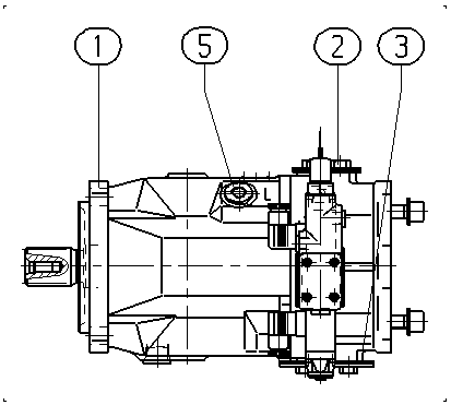 AL A10V O140 DR /31R-PSD12K07 -SO911 — Zeichnung