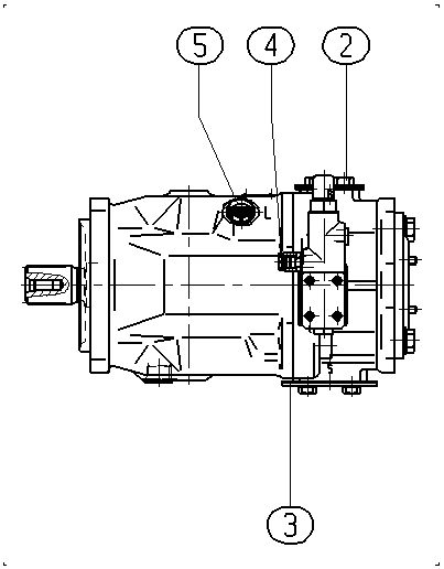 AP A10V O140 DFR1/31R-PSD62K15 — Zeichnung