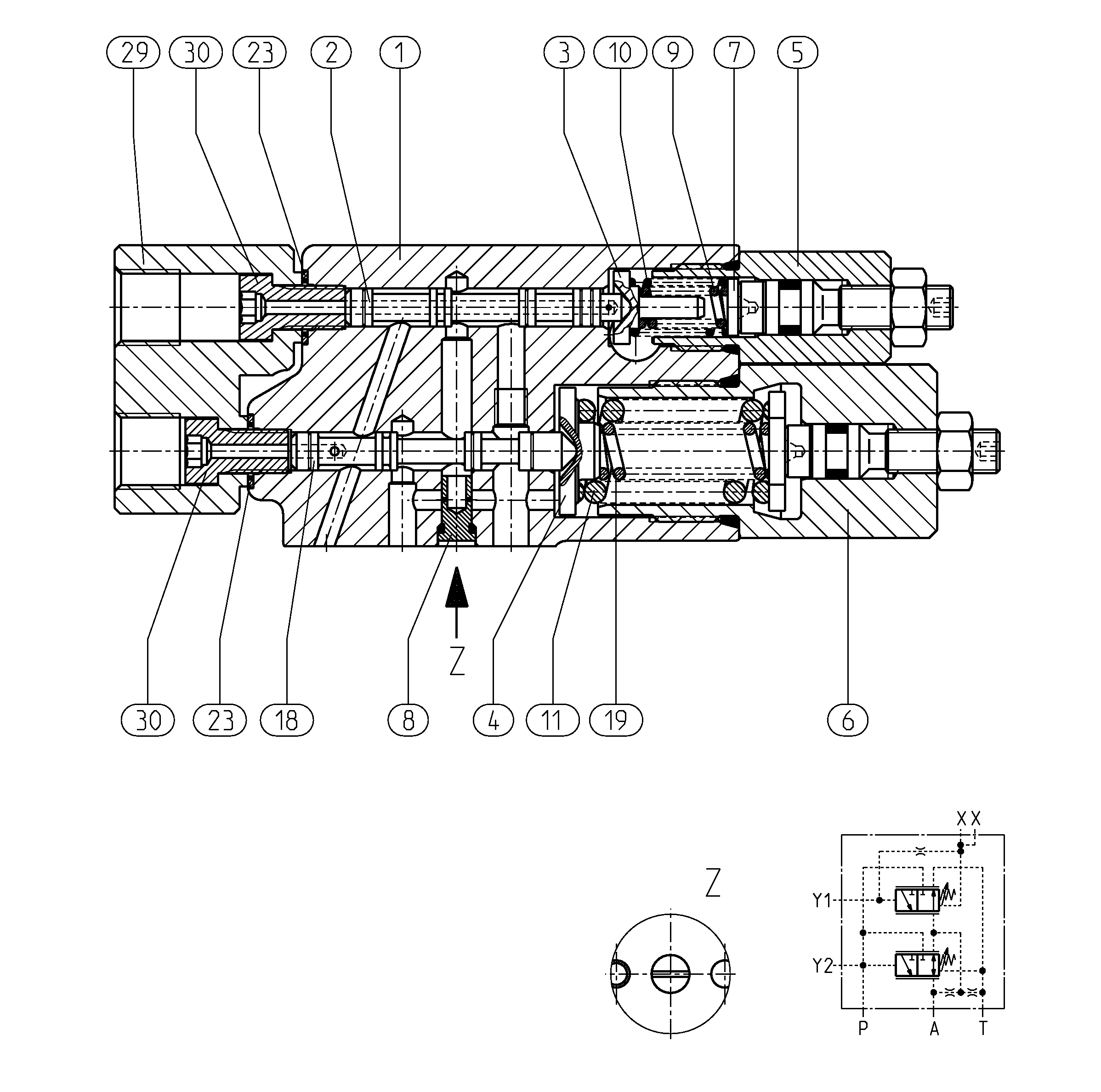 CONTROL VALVE — Zeichnung