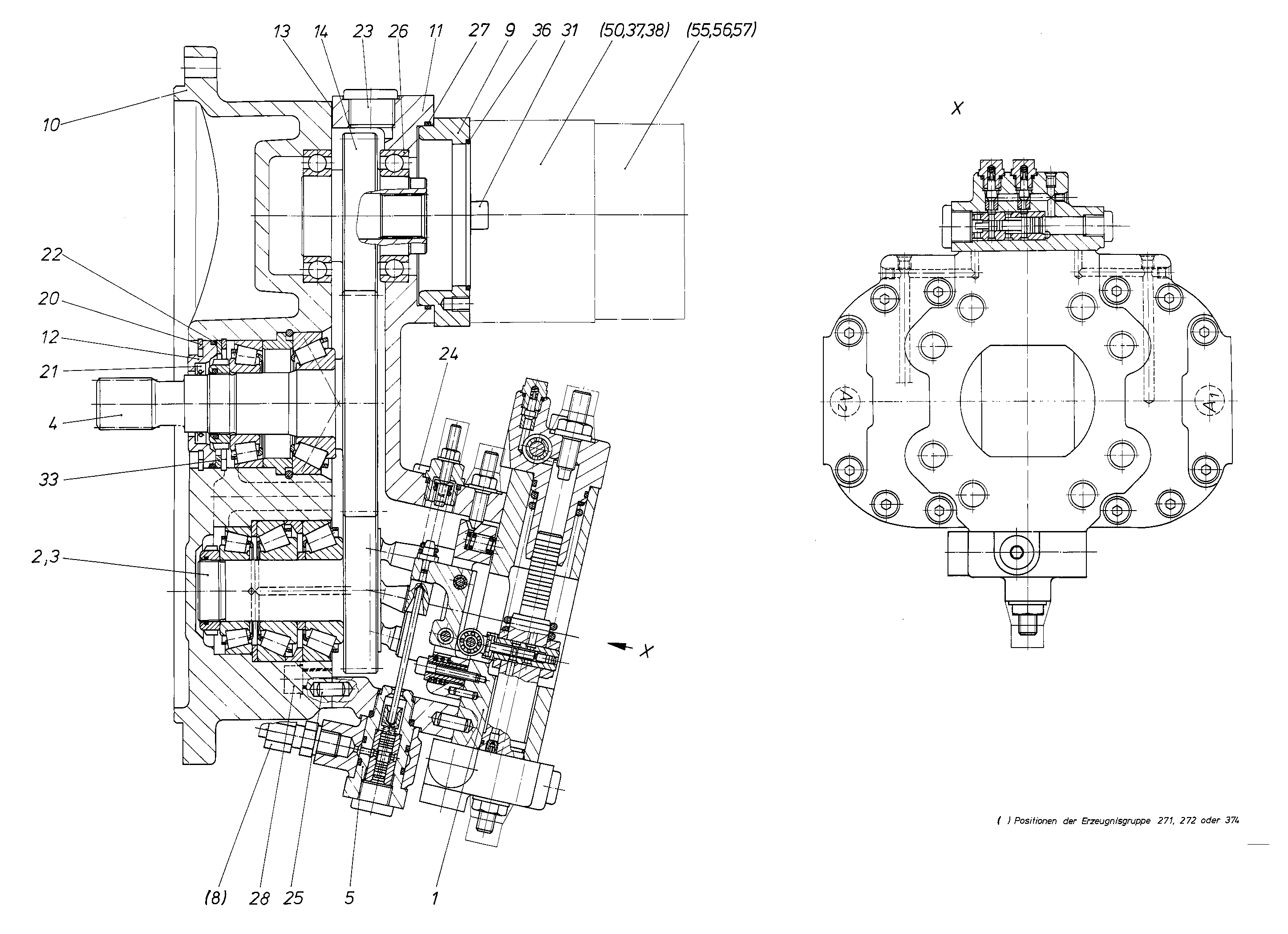 A8VO28SR3/60R3-NZG05K41 — Zeichnung