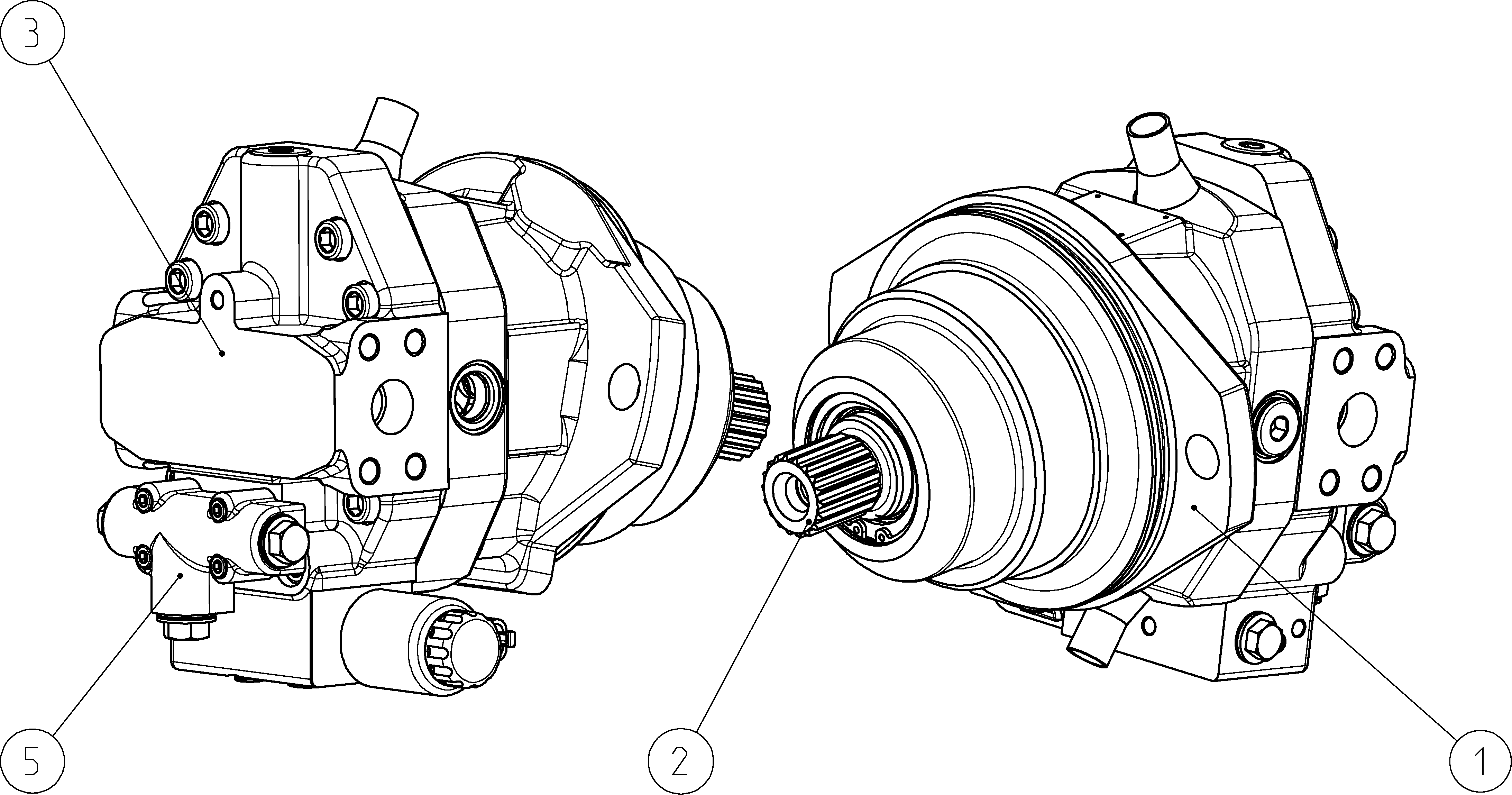 A6VE080EZ800P001F/65MWV0Y2Z92B0-Y — Zeichnung