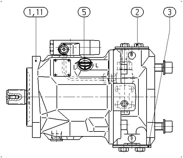 AL A10V O 71DFLR1/31L-VSC62K68 -SO277 — Zeichnung